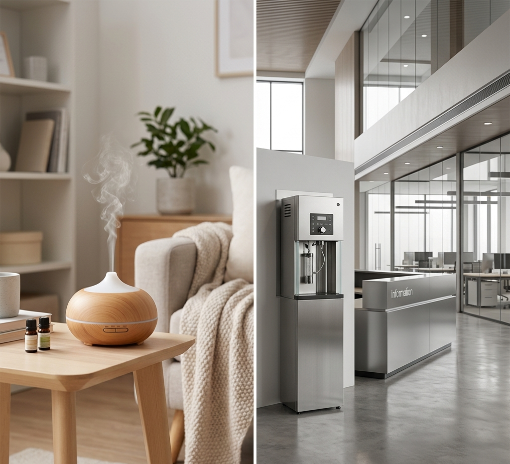 Pelajari apa bedanya diffuser biasa dengan diffuser untuk bisnis